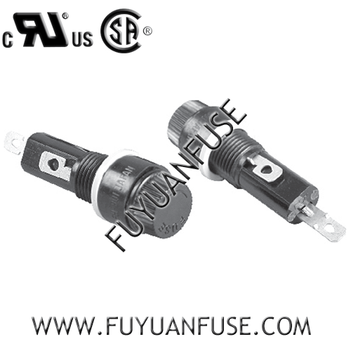 6*30 面板安裝保險(xiǎn)絲座 FH-B01F UL CSA 15A250V 6*30 面板安裝保險(xiǎn)絲座 FH-B01F UL CSA 15A250V